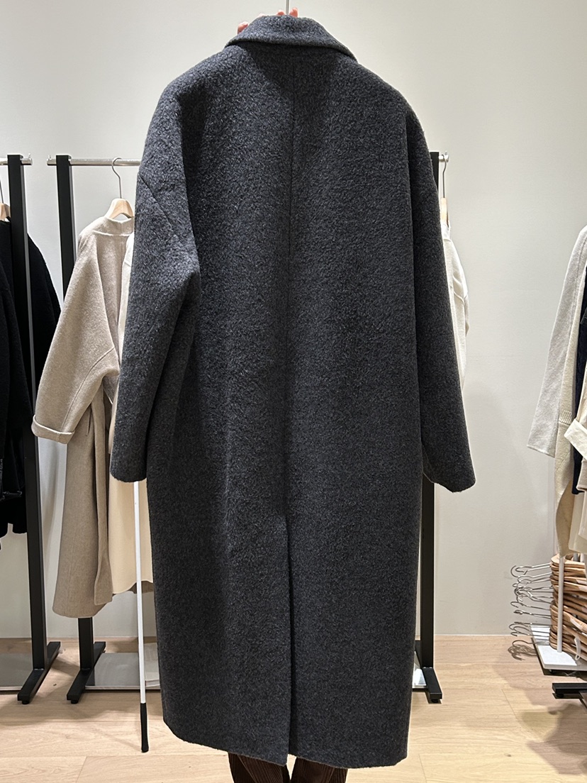 THE SAND/SAND BEIGE韓國直郵東大門實拍女裝新款休閑中長款大衣THE SAND/SAND BEIGE中長款大衣