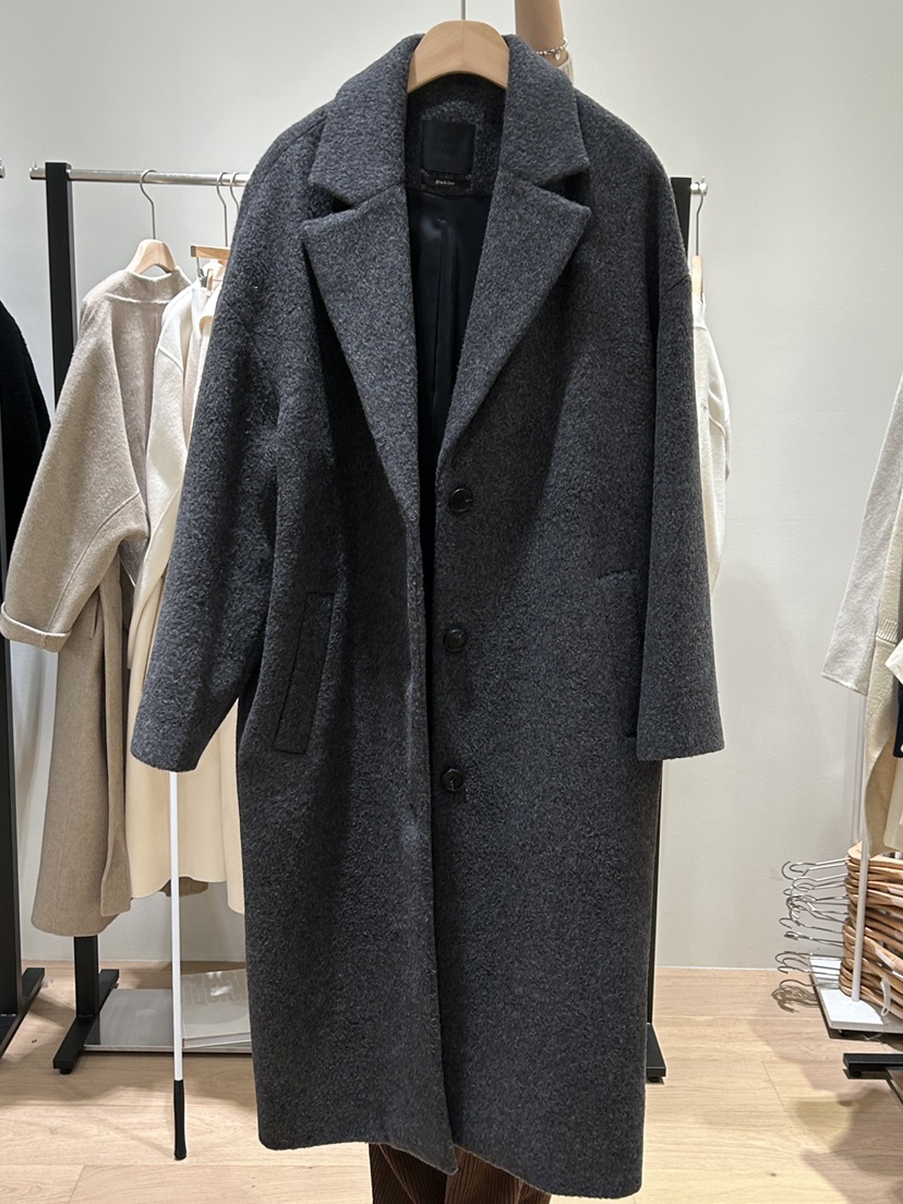 THE SAND/SAND BEIGE韓國直郵東大門實拍女裝新款休閑中長款大衣THE SAND/SAND BEIGE中長款大衣圖色2