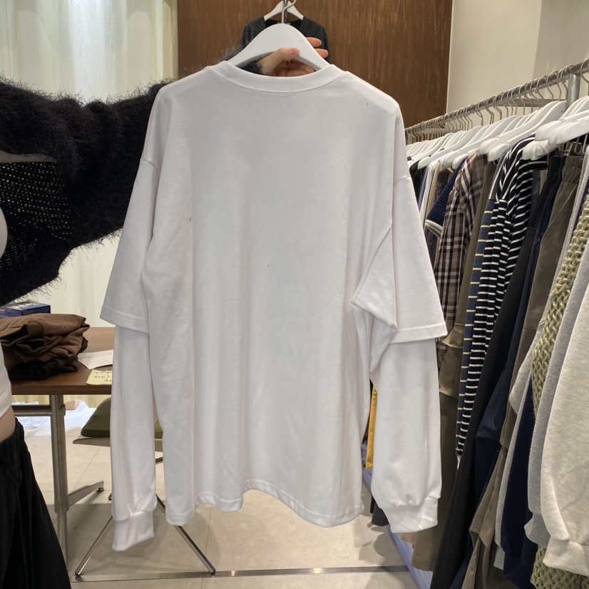 BUCKLE韓國直郵東大門代購女裝新品人氣推薦熱賣職業長袖T恤BUCKLE長袖T恤