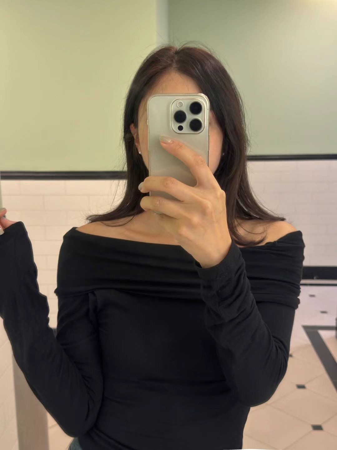 MELIOR韓國直郵東大門實拍女裝新品人氣24秋冬休閑長袖T恤MELIOR長袖T恤