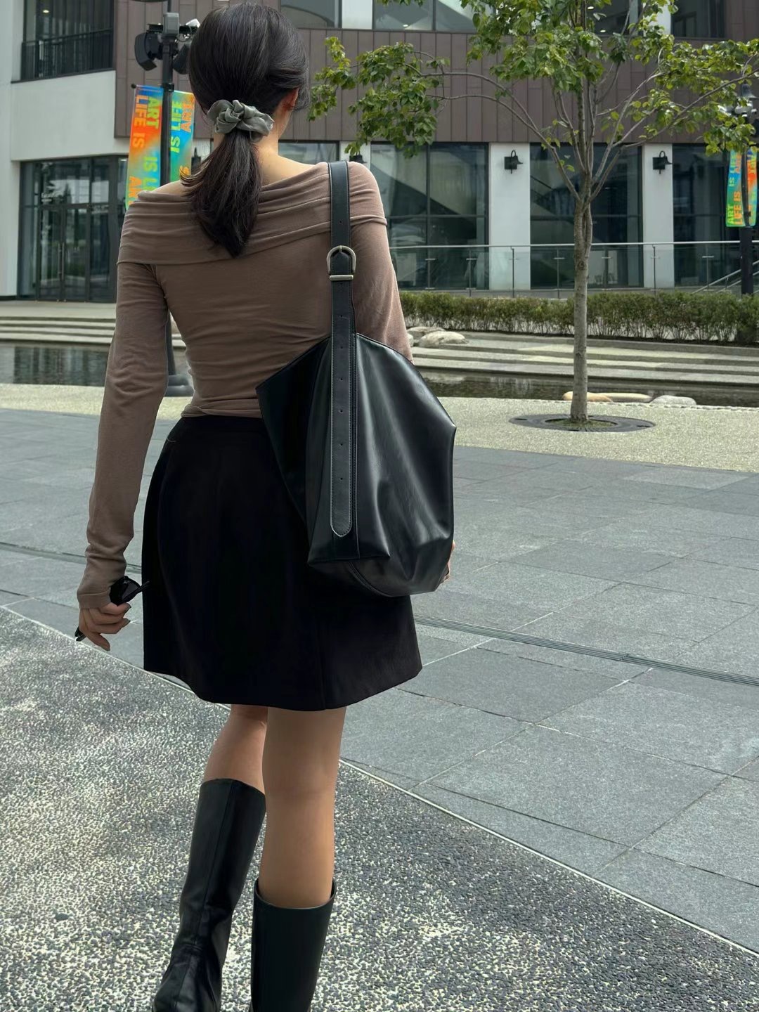 MELIOR韓國直郵東大門實拍女裝新品人氣24秋冬休閑長袖T恤MELIOR長袖T恤