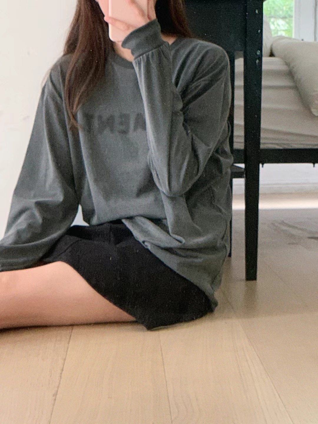 SLEEK韓國直郵女裝新品推薦職業休閑真品時尚熱賣24秋冬長袖T恤SLEEK長袖T恤