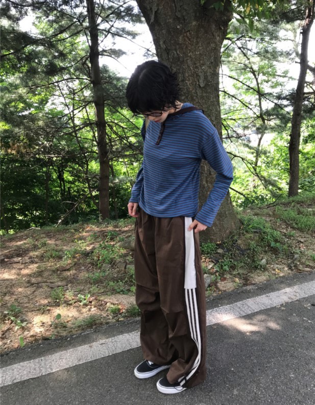 MAGASIN-OT韓國直郵女裝新品熱賣24秋冬推薦休閑休閑褲拉鏈MAGASIN-OT休閑褲