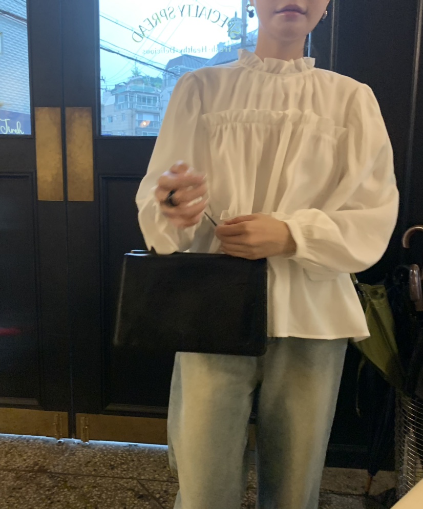 Silver韓國直郵女裝新款24秋冬推薦時尚休閑人氣襯衫蕾絲衫SILVER襯衫/蕾絲衫