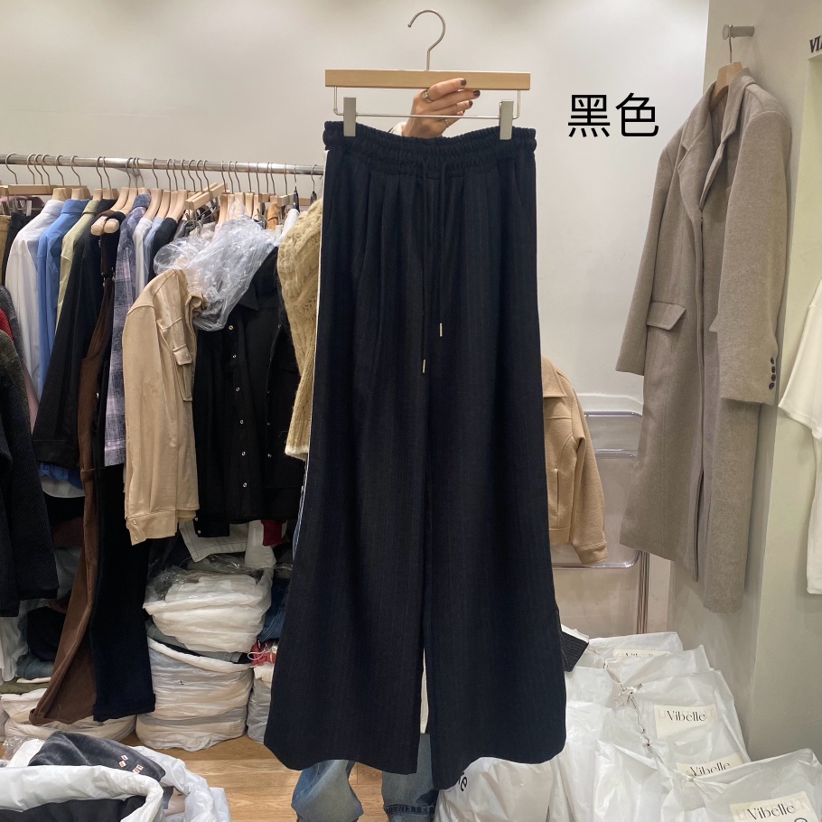 Vibelle韓國直郵女裝新品休閑真品人氣推薦24秋冬時尚休閑褲VIBELLE休閑褲圖色2