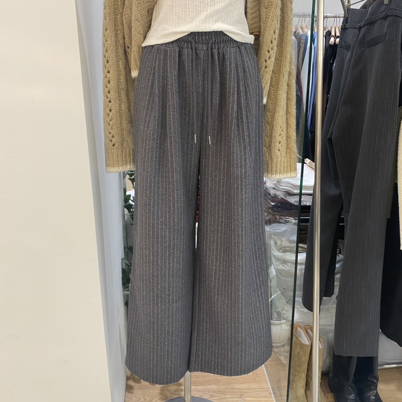 Vibelle韓國直郵女裝新品休閑真品人氣推薦24秋冬時尚休閑褲VIBELLE休閑褲圖色3