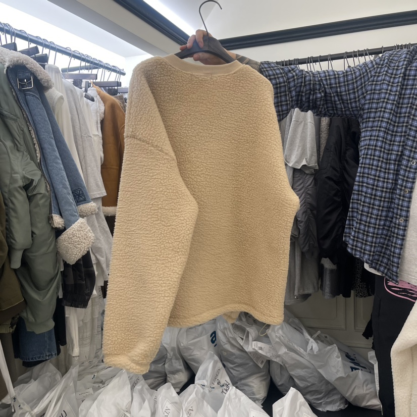 VIRKIN韓國直郵東大門實拍女裝新品職業24秋冬休閑人氣衛衣VIRKIN衛衣