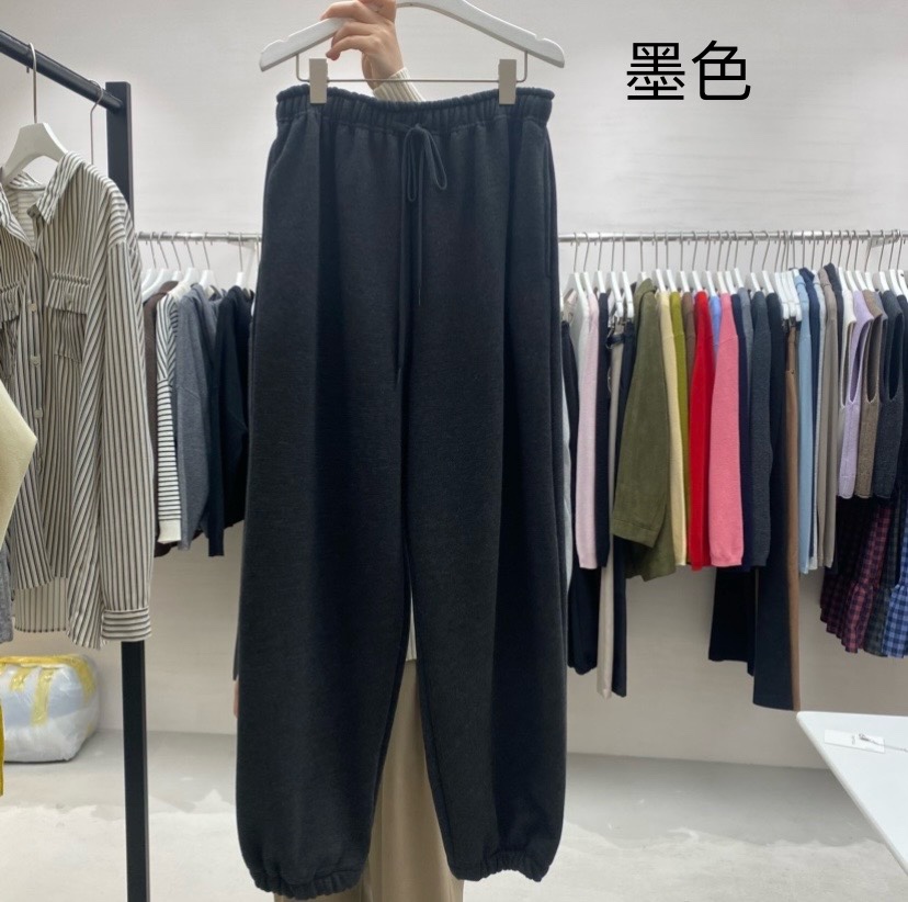 VERY WELL直郵韓國代購女裝新品人氣時尚熱賣真品24秋冬休閑褲my juni休閑褲圖色2