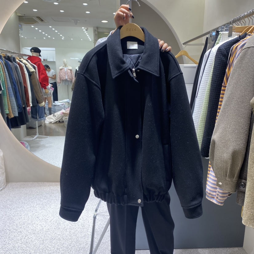 PARSLEY韓國直郵東大門代購女裝新品休閑職業24秋冬真品夾克Daze夾克圖色2