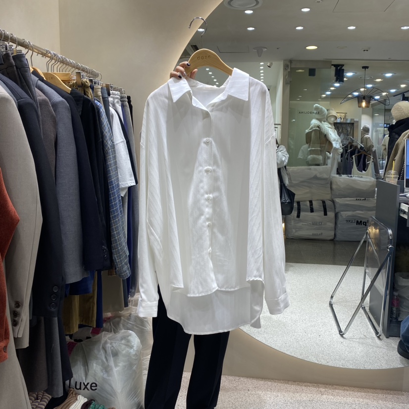 PARSLEY韓國直郵東大門代購女裝新品職業24秋冬襯衫蕾絲衫Daze襯衫/蕾絲衫圖色3