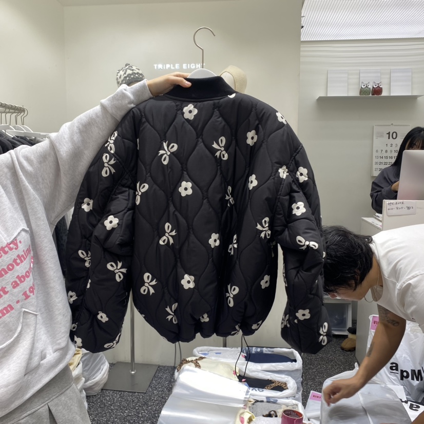 VINTAGE888/TRIPLE EIGHT直郵韓國代購女裝新款人氣短款棉服VINTAGE888/TRIPLE EIGHT短款棉服