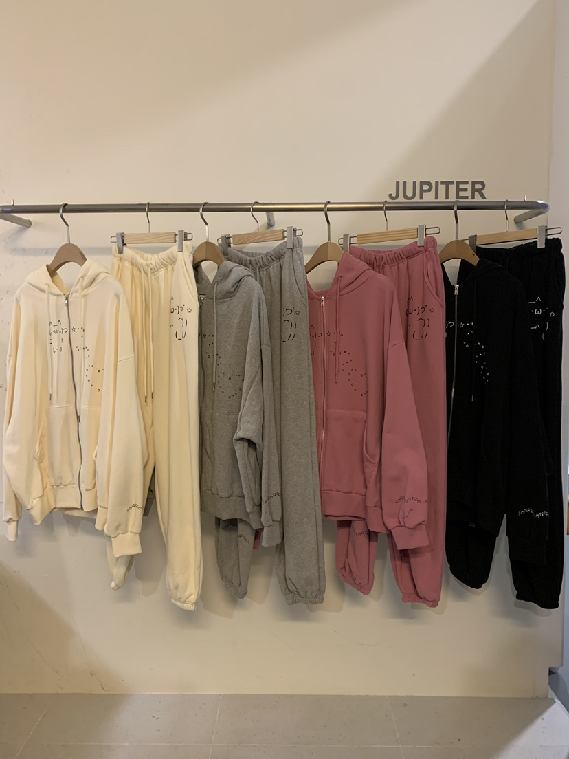 JUPITER韓國直郵東大門實拍女裝新品24秋冬時尚休閑夾克兜帽JUPITER夾克