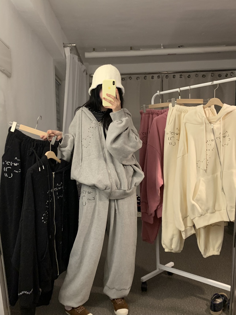 JUPITER韓國直郵東大門實拍女裝新品24秋冬時尚休閑夾克兜帽JUPITER夾克
