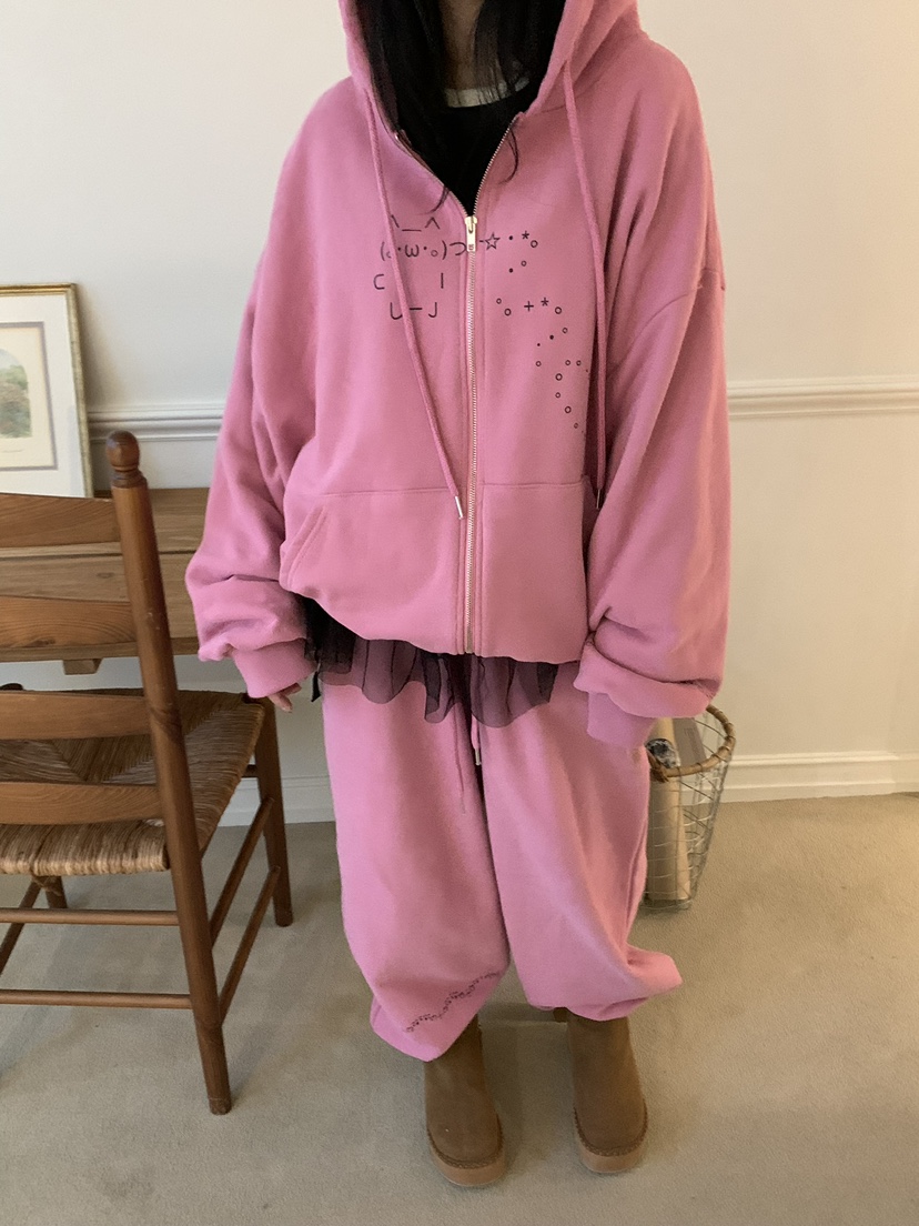 JUPITER韓國直郵東大門實拍女裝新品24秋冬時尚休閑夾克兜帽JUPITER夾克