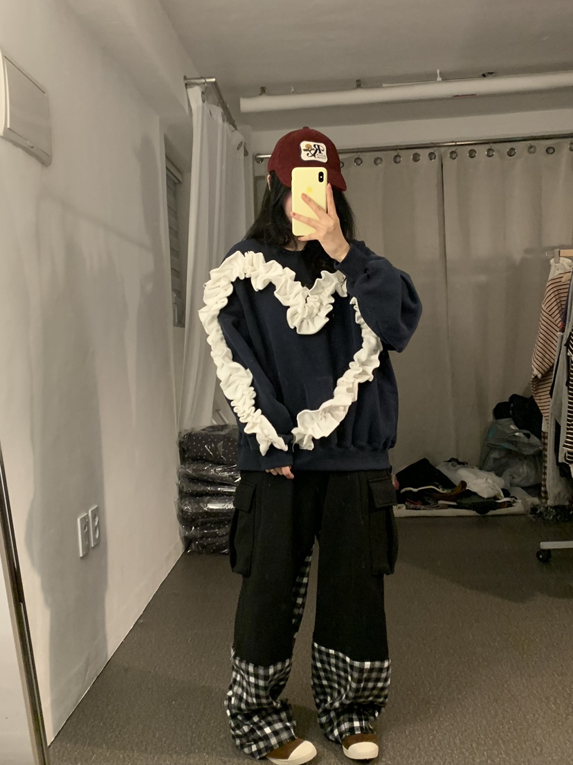 JUPITER韓國直郵東大門實拍女裝新品休閑人氣24秋冬真品衛衣JUPITER衛衣