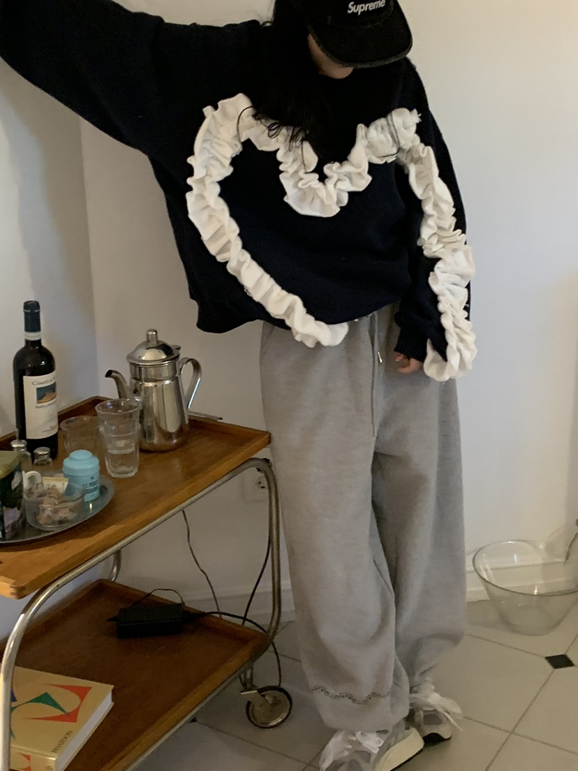JUPITER韓國直郵東大門實拍女裝新品休閑人氣24秋冬真品衛衣JUPITER衛衣