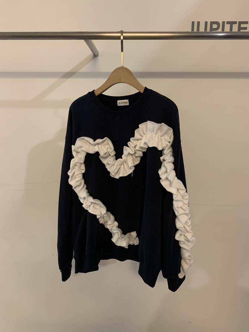 JUPITER韓國直郵東大門實拍女裝新品休閑人氣24秋冬真品衛衣JUPITER衛衣