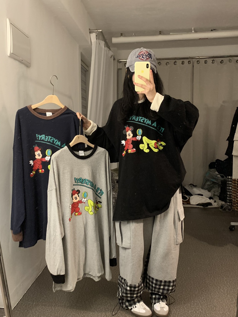 JUPITER韓國直郵女裝新品休閑24秋冬真品推薦職業長袖T恤JUPITER長袖T恤