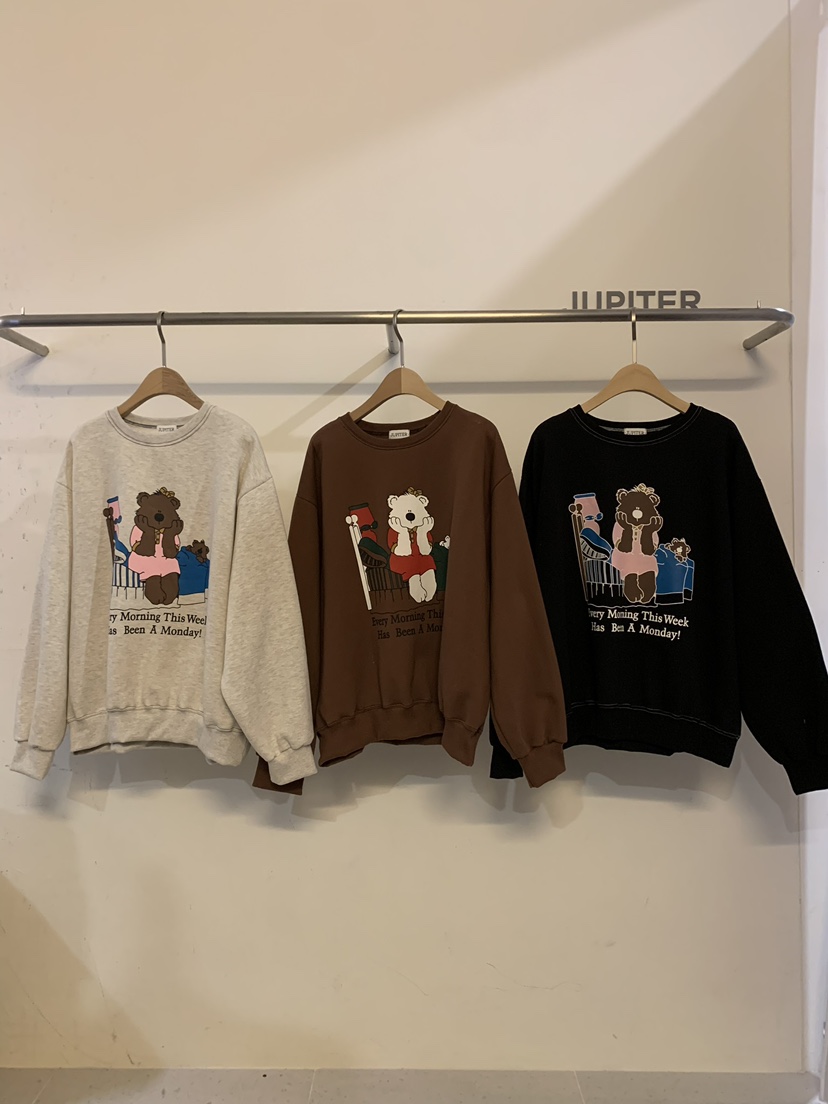 JUPITER韓國直郵東大門代購女裝新款職業24秋冬熱賣推薦衛衣JUPITER衛衣