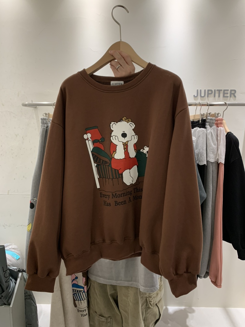 JUPITER韓國直郵東大門代購女裝新款職業24秋冬熱賣推薦衛衣JUPITER衛衣圖色2