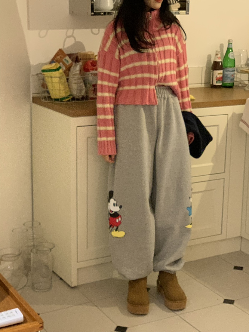 JUPITER韓國直郵東大門代購女裝新款人氣熱賣休閑休閑褲加絨JUPITER休閑褲
