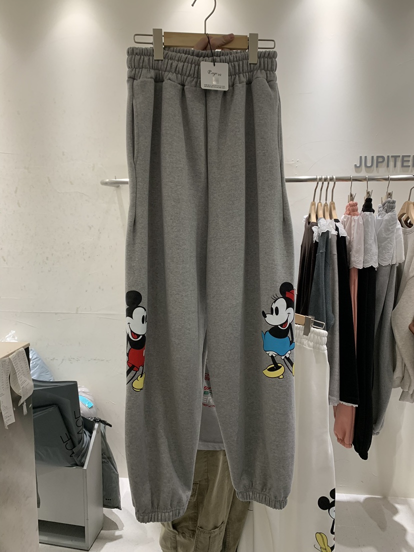 JUPITER韓國直郵東大門代購女裝新款人氣熱賣休閑休閑褲加絨JUPITER休閑褲圖色2