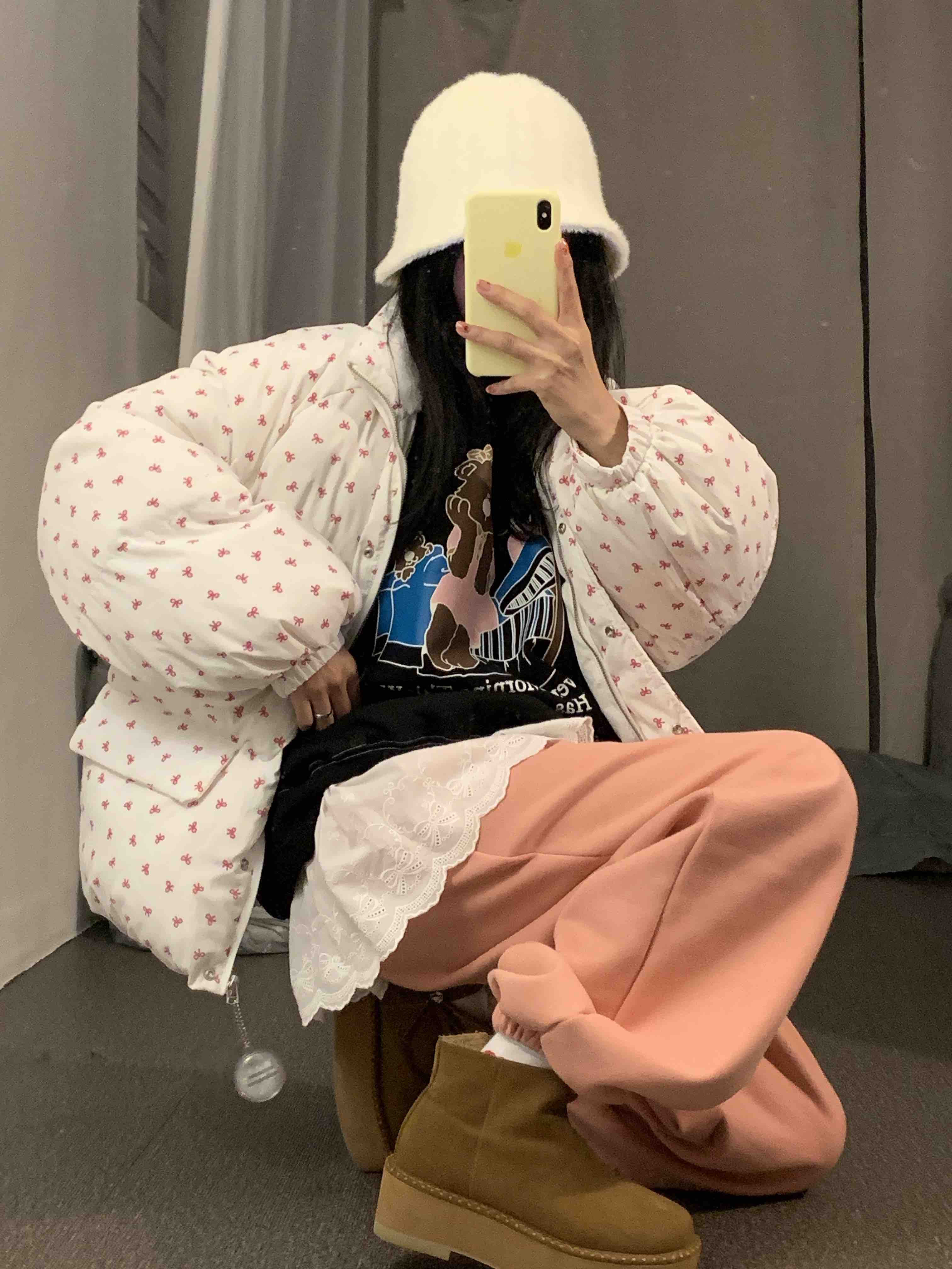 JUPITER直郵韓國代購女裝新品休閑熱賣職業時尚24秋冬裙褲加絨JUPITER裙褲