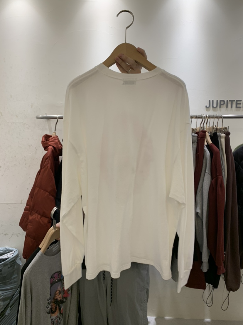 JUPITER韓國直郵東大門實拍女裝新品熱賣時尚人氣休閑長袖T恤JUPITER長袖T恤