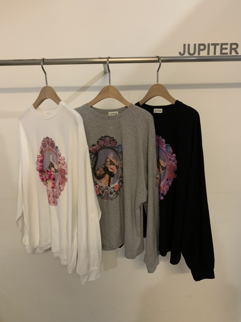 JUPITER韓國直郵東大門實拍女裝新品熱賣時尚人氣休閑長袖T恤JUPITER長袖T恤