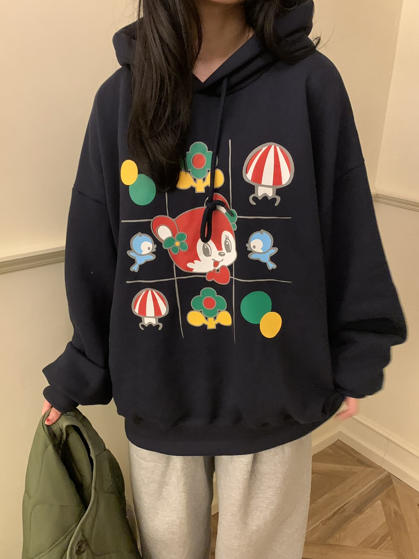 JUPITER韓國直郵女裝新品職業人氣24秋冬推薦真品時尚衛衣JUPITER衛衣