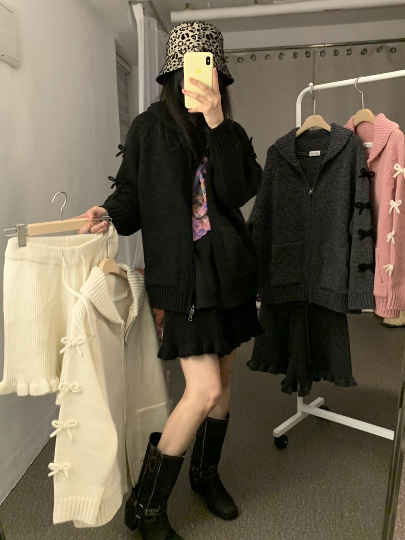 JUPITER韓國直郵女裝新款職業熱賣時尚真品針織衫細羊毛拉鏈JUPITER針織衫