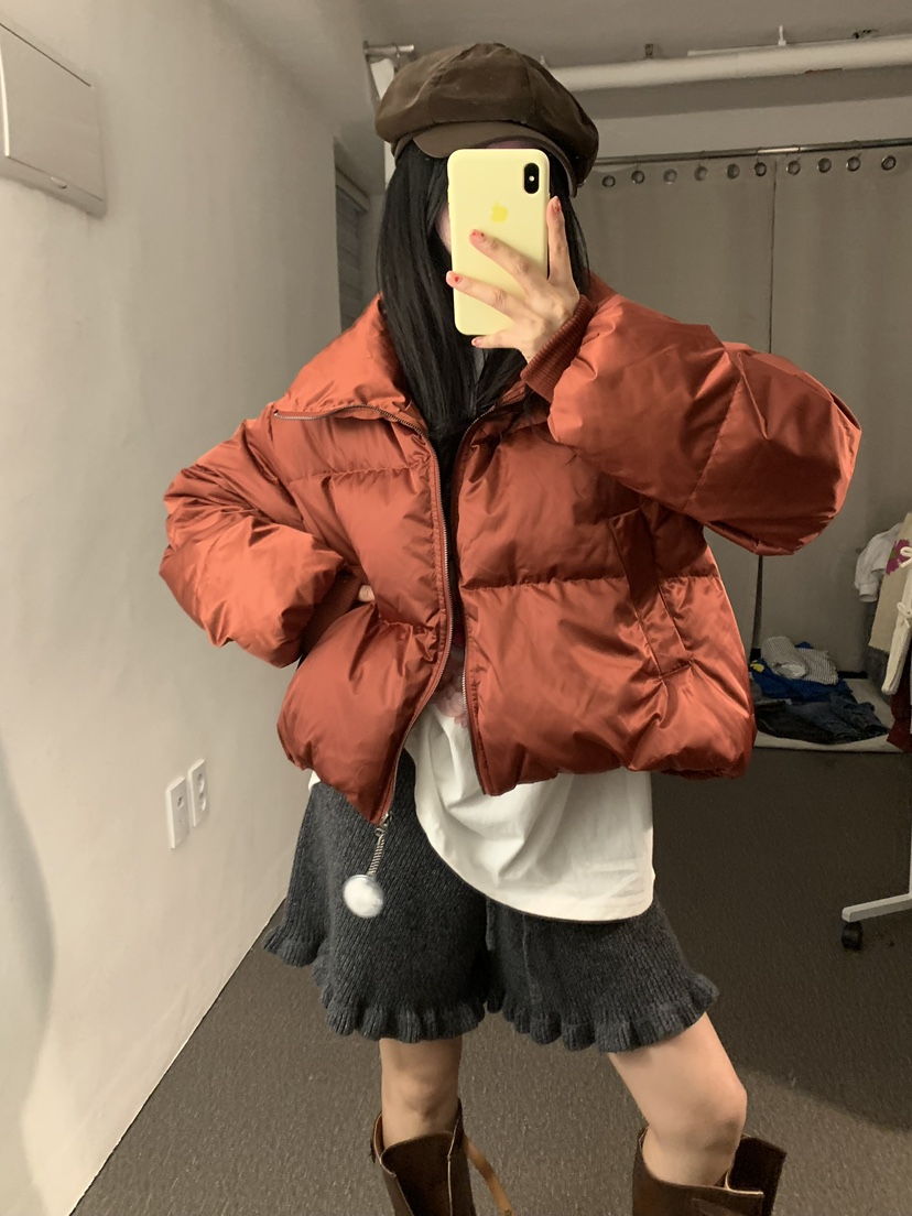 JUPITER韓國直郵東大門實拍女裝新品24秋冬休閑短款羽絨服JUPITER短款羽絨服