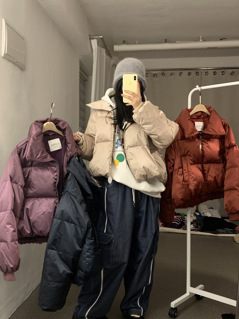 JUPITER韓國直郵東大門實拍女裝新品24秋冬休閑短款羽絨服JUPITER短款羽絨服