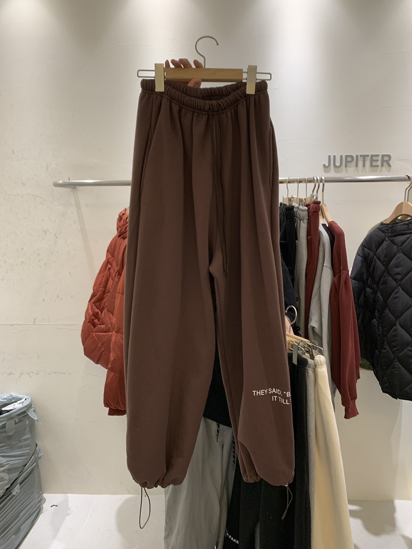 JUPITER韓國直郵女裝新品24秋冬人氣休閑推薦熱賣真品休閑褲JUPITER休閑褲圖色3
