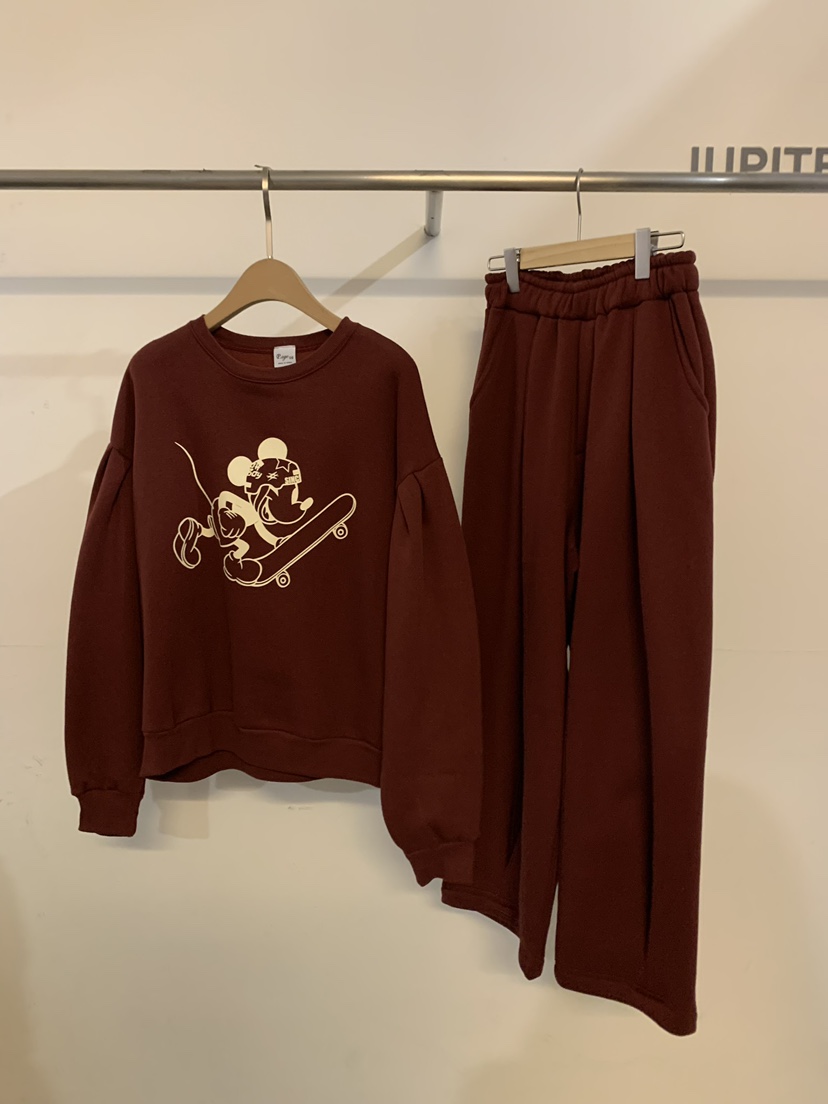 JUPITER韓國直郵東大門實拍女裝新品職業24秋冬熱賣推薦衛衣JUPITER衛衣