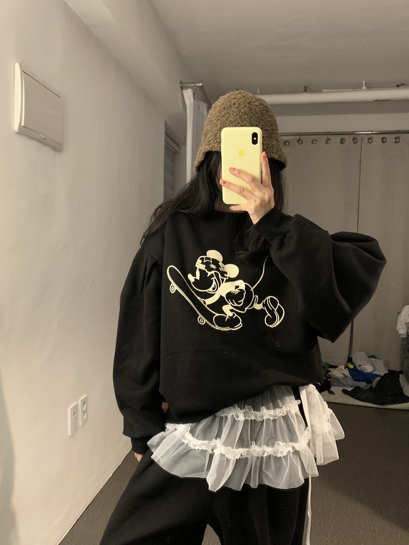 JUPITER韓國直郵東大門實拍女裝新品職業24秋冬熱賣推薦衛衣JUPITER衛衣