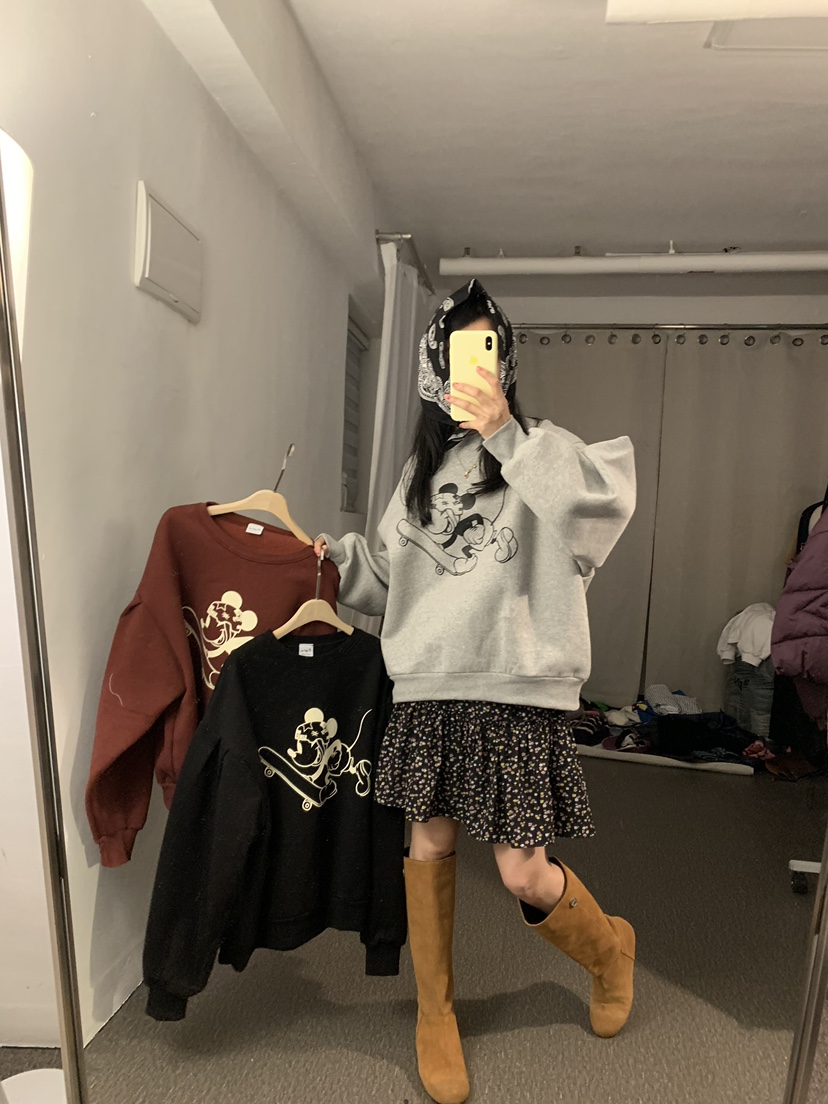 JUPITER韓國直郵東大門實拍女裝新品職業24秋冬熱賣推薦衛衣JUPITER衛衣