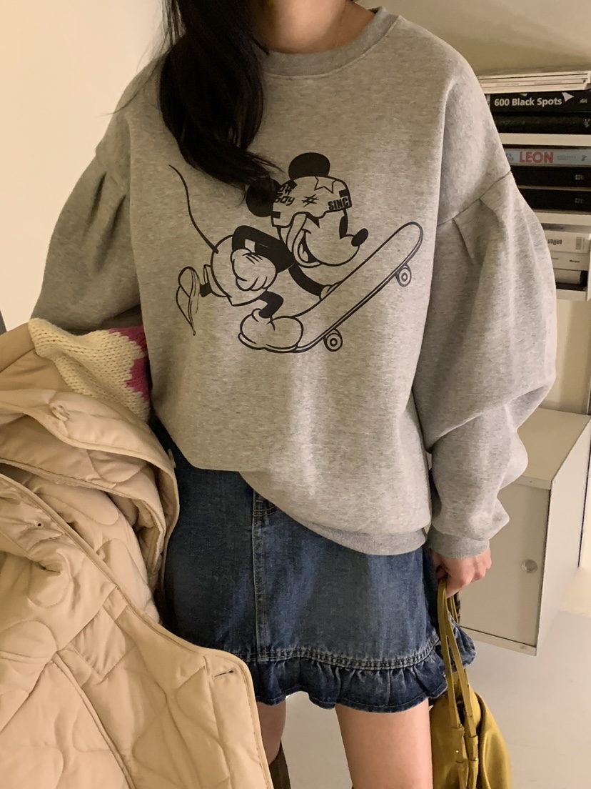 JUPITER韓國直郵東大門實拍女裝新品職業24秋冬熱賣推薦衛衣JUPITER衛衣