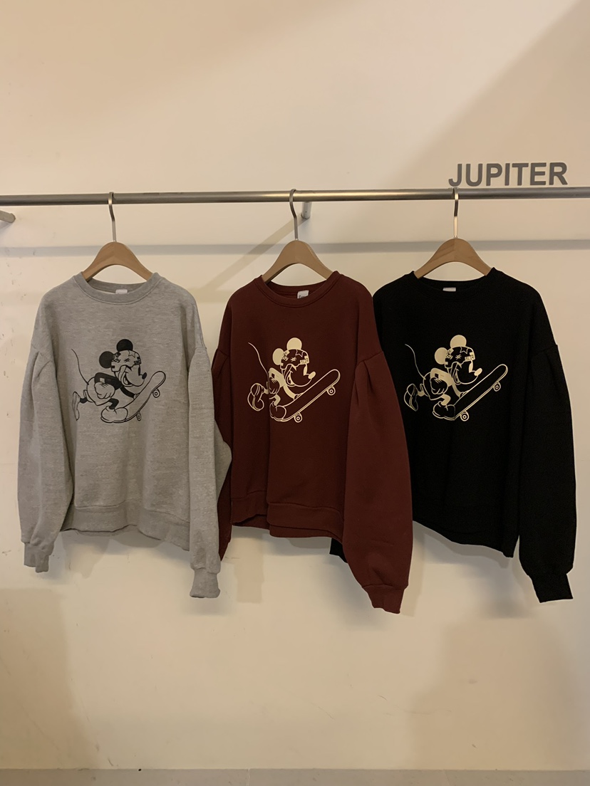 JUPITER韓國直郵東大門實拍女裝新品職業24秋冬熱賣推薦衛衣JUPITER衛衣