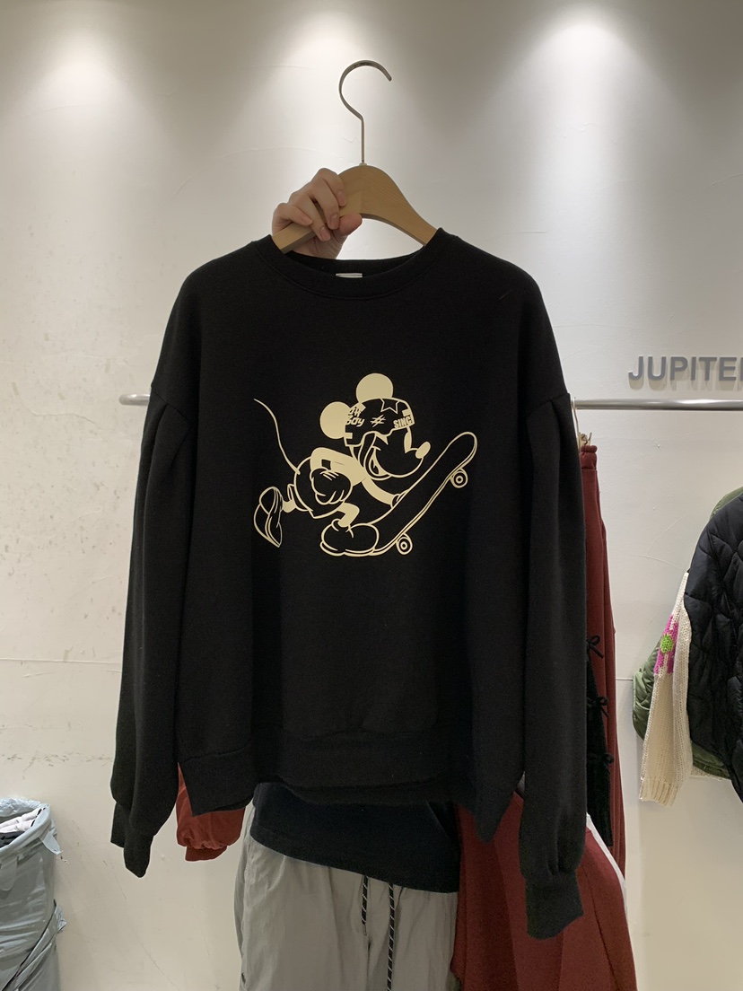JUPITER韓國直郵東大門實拍女裝新品職業24秋冬熱賣推薦衛衣JUPITER衛衣圖色3