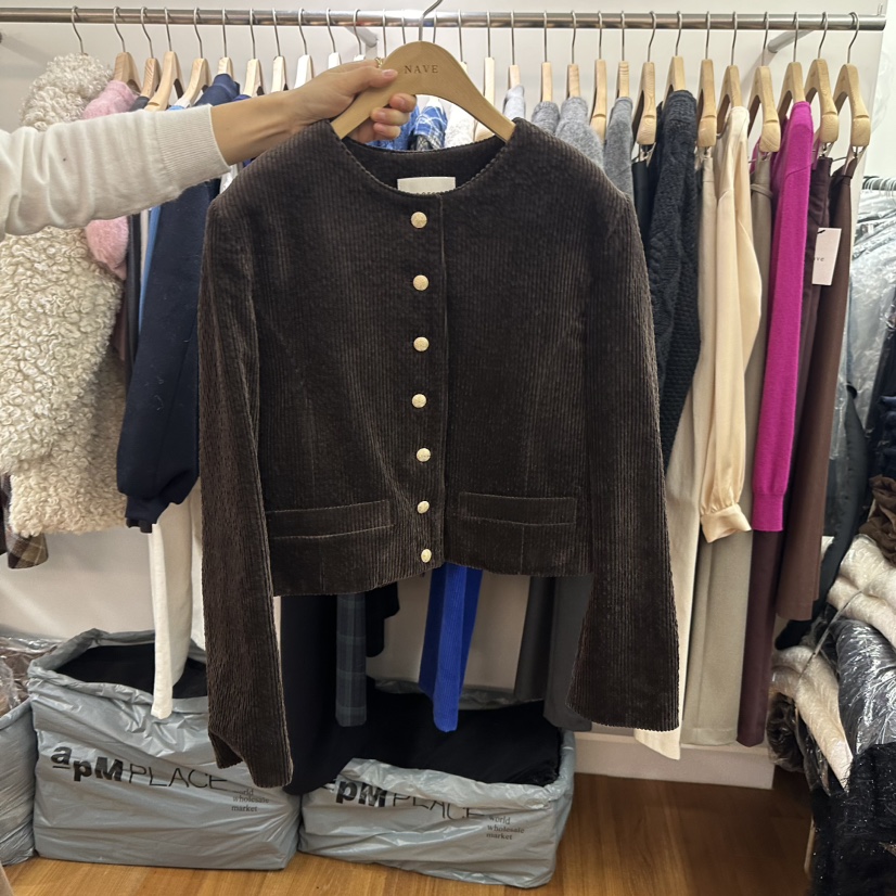 NAVE韓國直郵東大門代購女裝新品時尚真品休閑熱賣24秋冬夾克NAVE夾克圖色2
