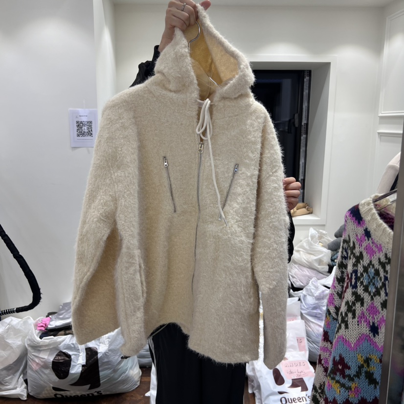 ANOES韓國直郵女裝新品職業推薦真品休閑人氣24秋冬熱賣衛衣ANOES衛衣