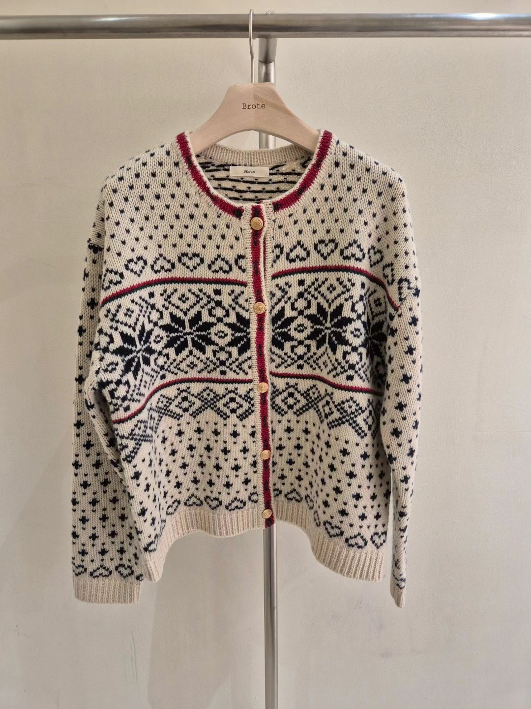 LUNE___直郵韓國代購女裝新品職業真品推薦人氣24秋冬針織衫BROTE針織衫