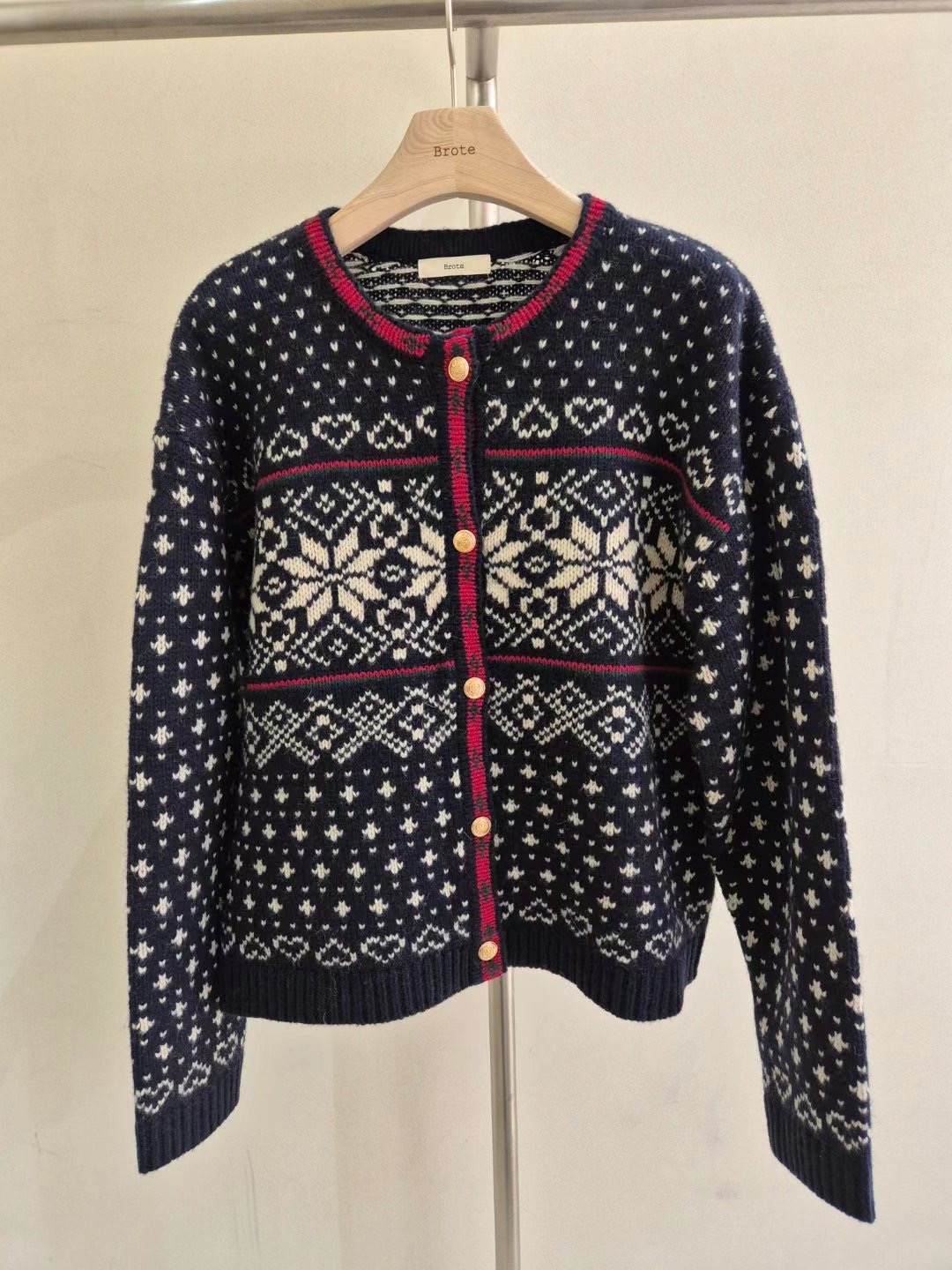LUNE___直郵韓國代購女裝新品職業真品推薦人氣24秋冬針織衫BROTE針織衫圖色2