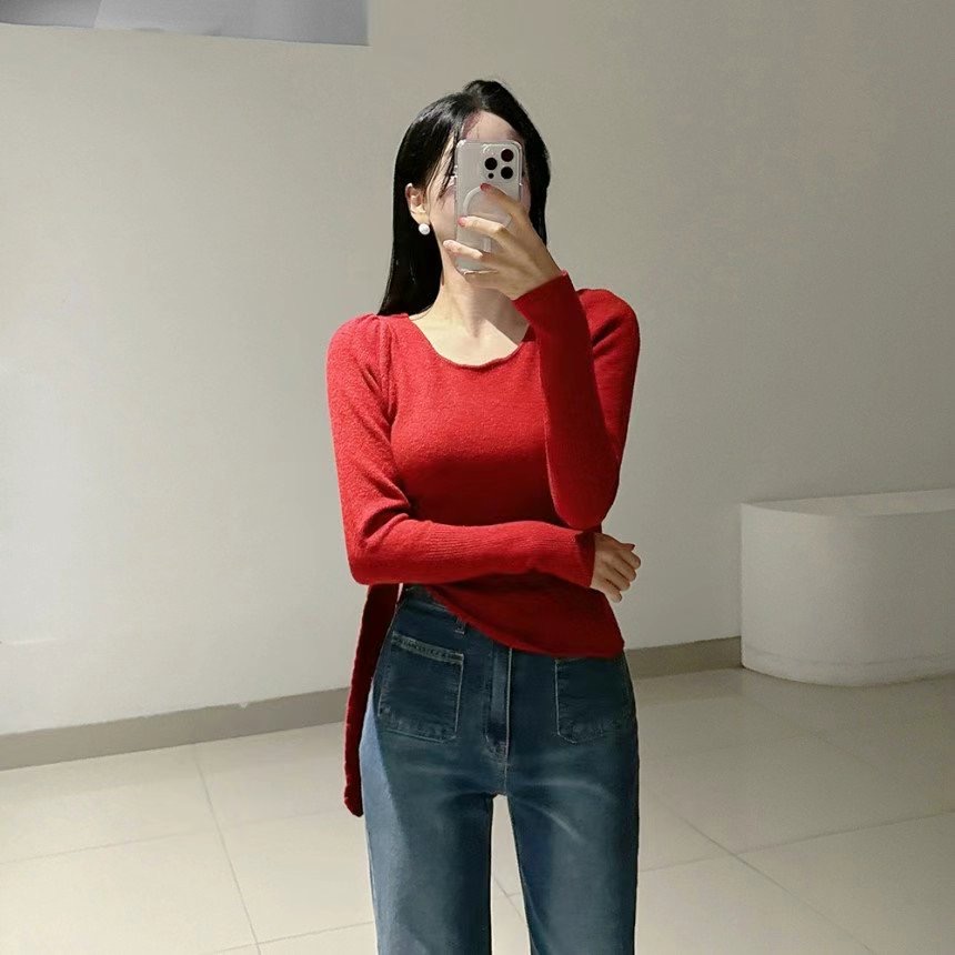 MARLY韓國直郵東大門代購女裝新款時尚真品休閑職業人氣針織衫MARLY針織衫圖色3