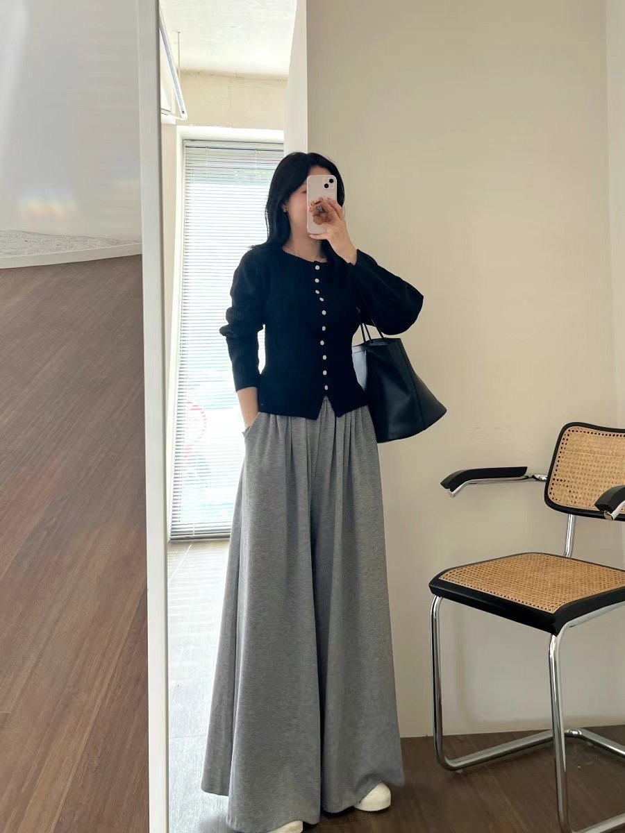 MARLY韓國直郵東大門實拍女裝新品真品人氣熱賣24秋冬休閑褲MARLY休閑褲