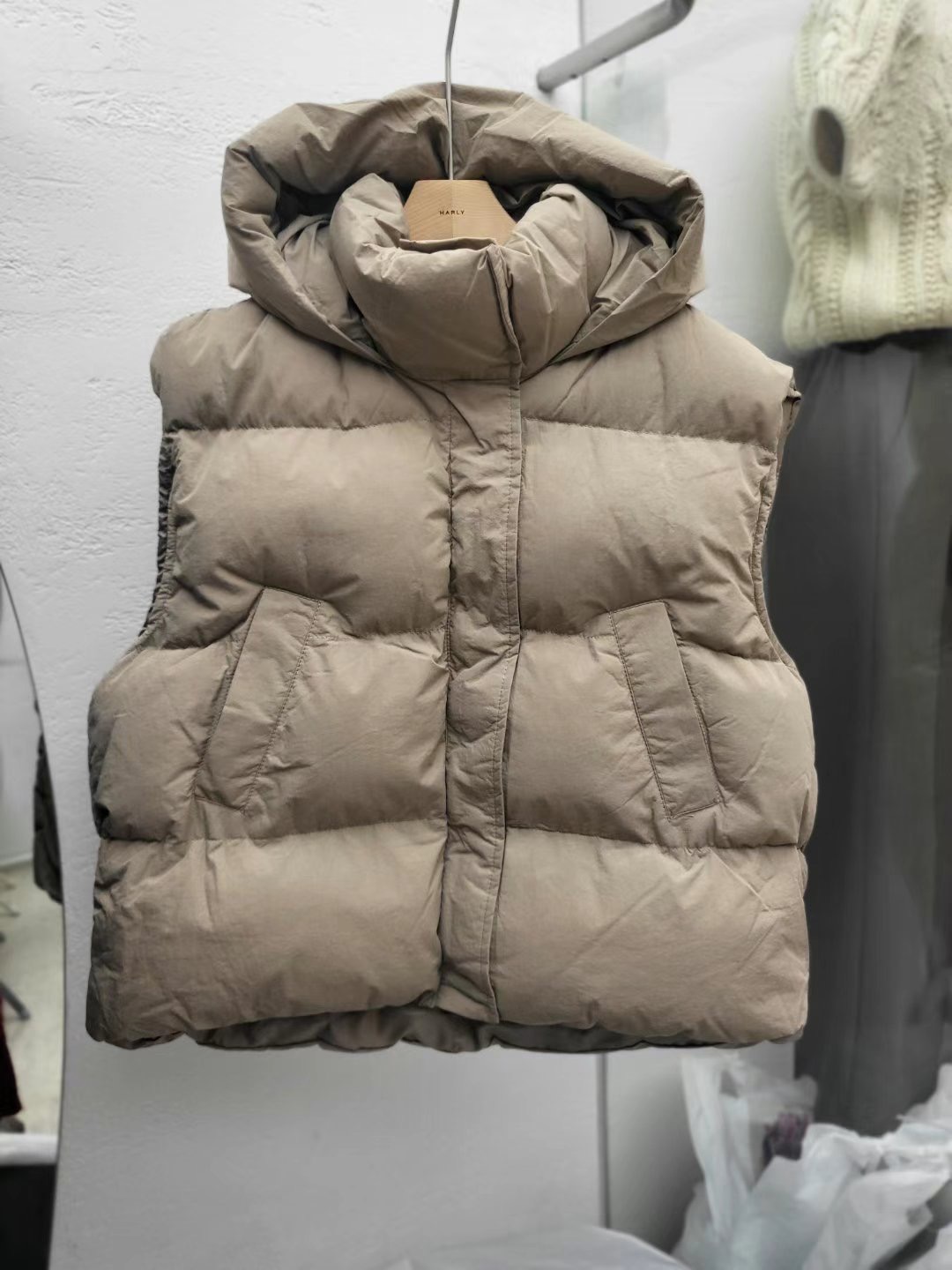 MARLY韓國直郵東大門實拍女裝新品24秋冬職業熱賣推薦馬甲MARLY馬甲圖色2