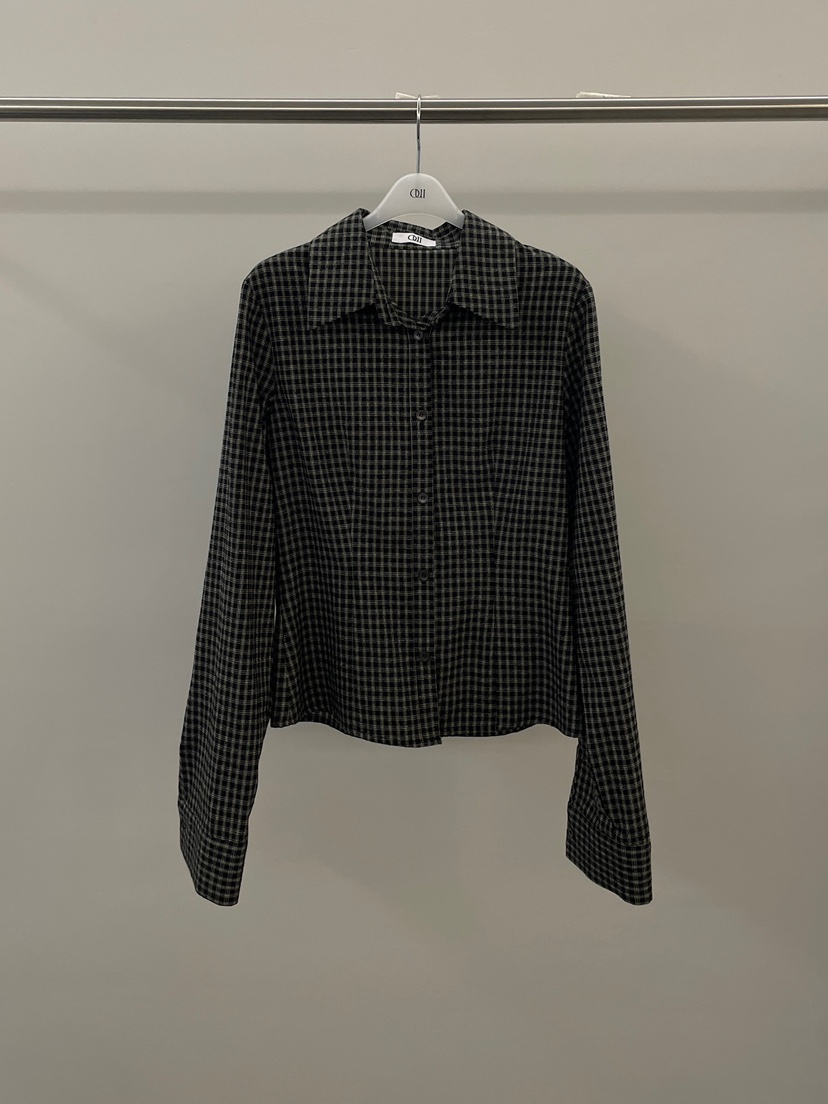 OUI-P韓國直郵東大門實拍女裝新品24秋冬時尚襯衫蕾絲衫OUI-P襯衫/蕾絲衫圖色2