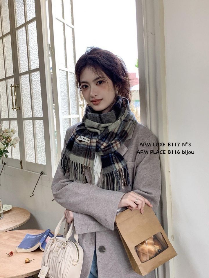 N3韓國直郵東大門代購女裝新款推薦職業人氣真品圍巾披肩羊毛N3圍巾/披肩