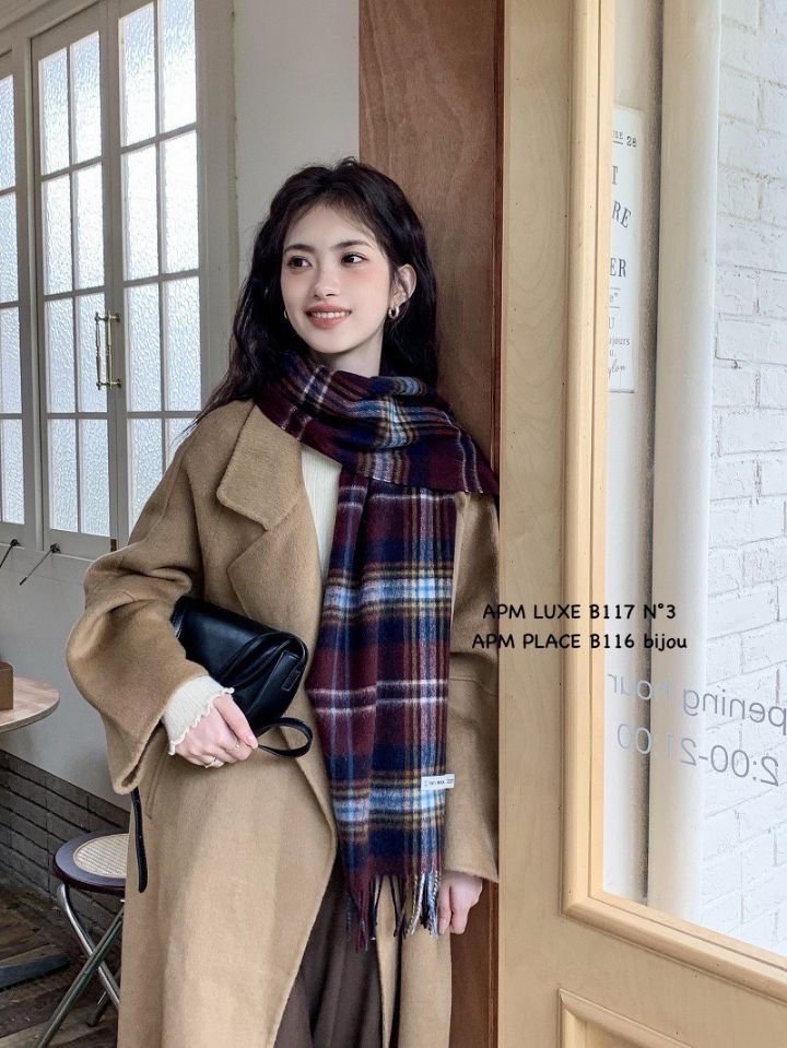N3韓國直郵東大門代購女裝新款推薦職業人氣真品圍巾披肩羊毛N3圍巾/披肩